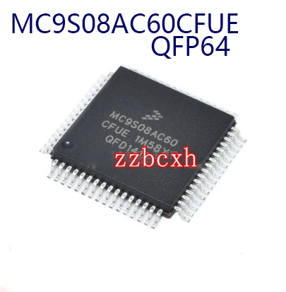 1PCS/LOT New  Original  MC9S08AC60CFUE  1M58Y QFP64  MC9S08AC60  MC9S08