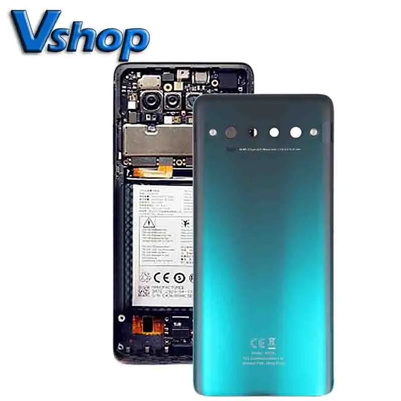 For TCL 10 Pro T799B T799H Battery Back Cover Mobile Phone Replacement Parts