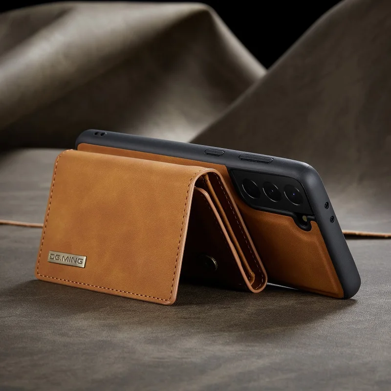 Magnetic Leather Phone Case With Card Case For Samsung Galaxy S24 Ultra S22 S23Plus S21 S23FE Note20 Ultra  A14 A54 A53 A71 Case