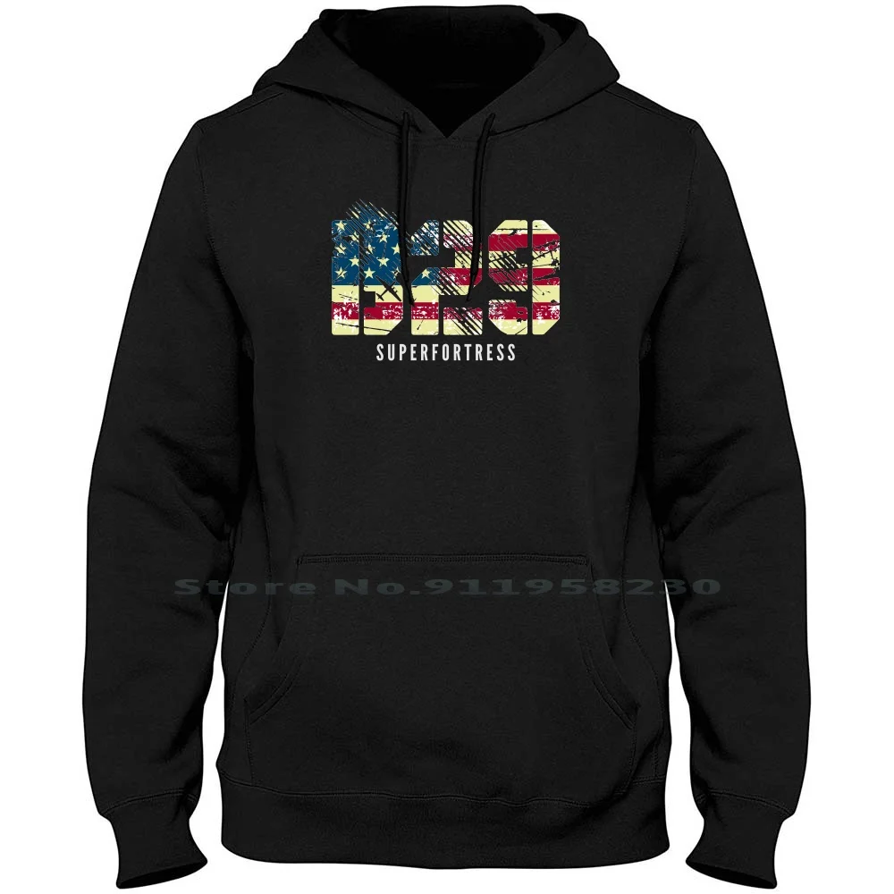 B - 29 Superfortress Bomber Men Women Hoodie Pullover Sweater 6XL Big Size Cotton Mechanic Fortress Aviation Super Bomb Up Om