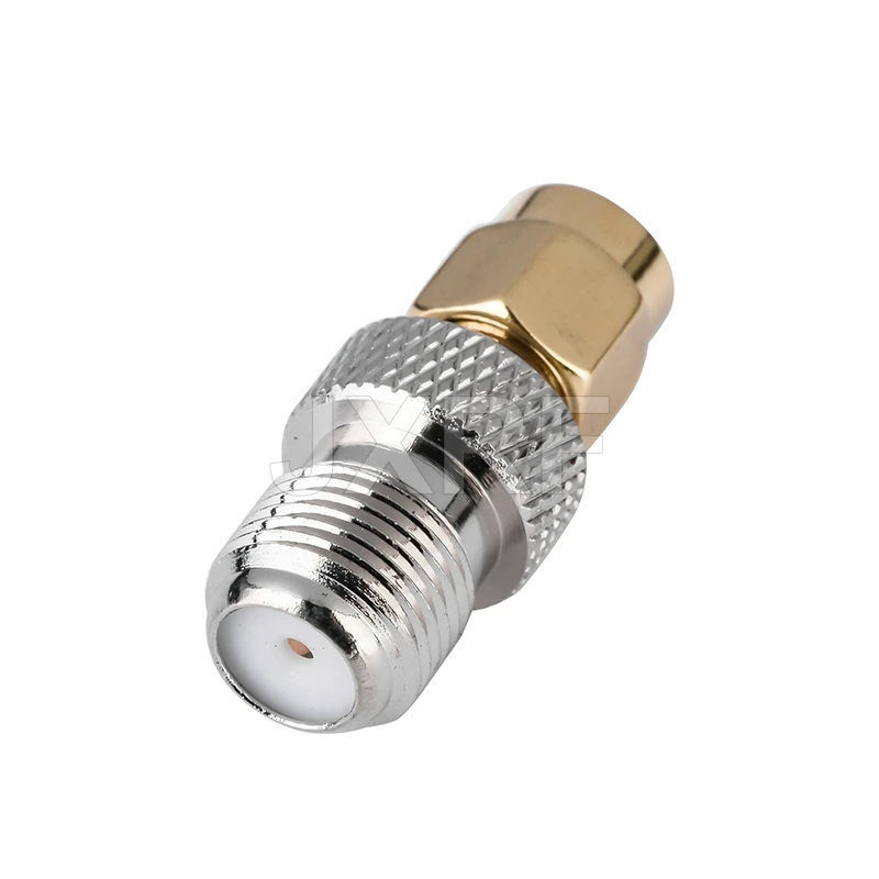 100 Stück f Typ Buchse zu SMA-Stecker Koaxial stecker Koaxial adapter – Detail 3