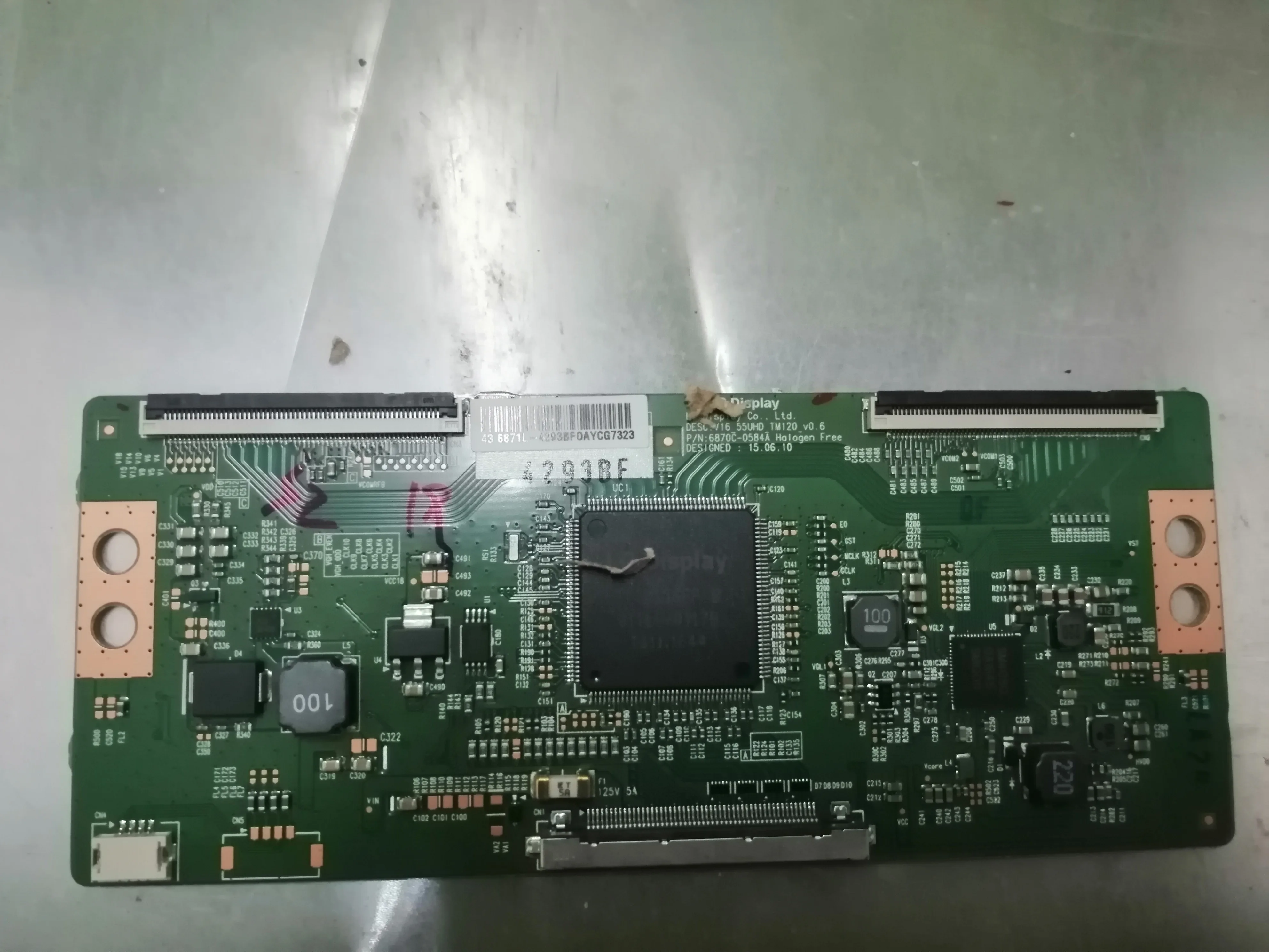 6870C-0584A 6870C-0584B logic board for connect with 43/49/55 pls confrim what is the size of your scree  T-CON connect board