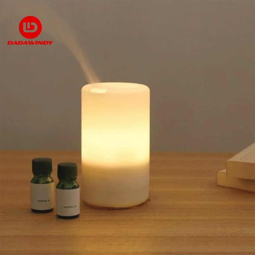 Mini Humidifier Ultrasonic Aroma Diffuser USB Night Light Air Purifier Desktop Essential Oil Diffuser With Warm Light For Home