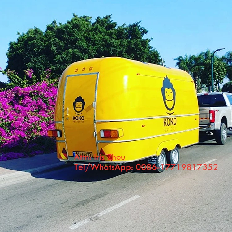 Airstream typ kolor dostosowany consession trailer vintage mobile przyczepa gastronomiczna, pojazd do serwowania żywności na sprzedaż europa