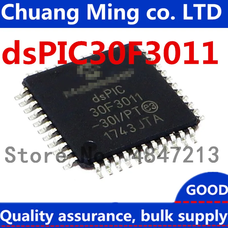 

Free Shipping 10pcs/lots dsPIC30F3011-30IPT DSPIC30F3011-20I/PT dsPIC30F3011 TQFP44 IC In stock!