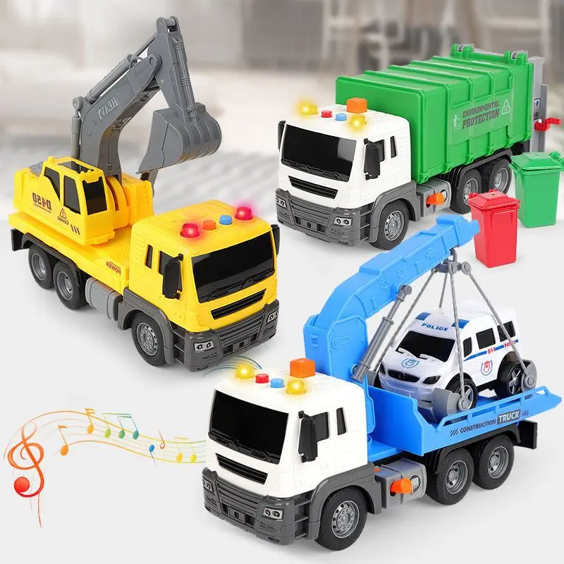 

New Simulation Beach Transport Toy Car Big Dump Truck Friction Power Construction Car Model Toy Kids Gift Birthday Gift Kids Toy