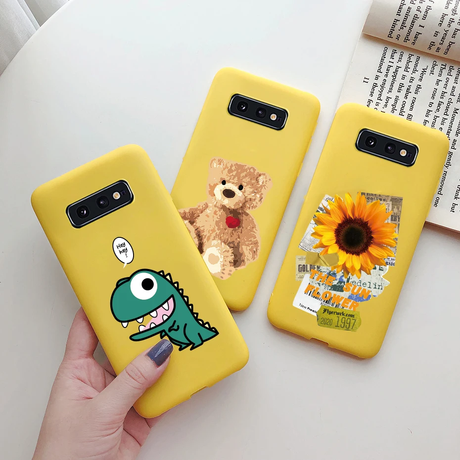 Case For Samsung Galaxy S10e Samsung S10e S10 e S 10e 10 e Case Luxury Protective Cute Silicone Soft TPU Phone Cases Cover Capas