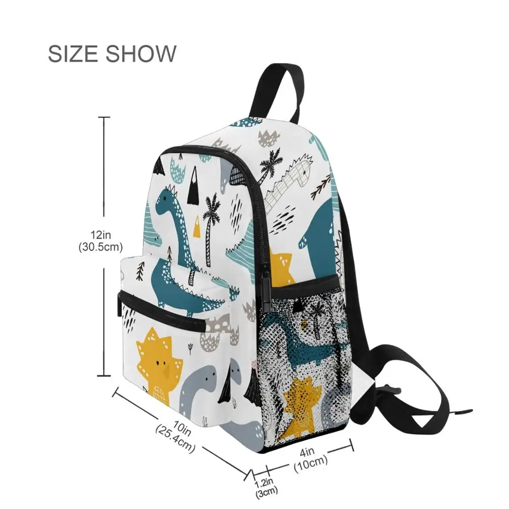 ALAZA 3 pz/set Piccolo Zaino Per La Scuola Materna Per Bambini Borse Da Scuola Per Bambini Dinosauro stampa Zainetto Del Bambino Del Bambino Borsa Mochila Infantil