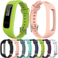 Wristband Wrist Strap For Huawei Honor Band 3e 4e 4 Running 5 basketba Version Smartwatch Accessories Silicone Original Bracelet