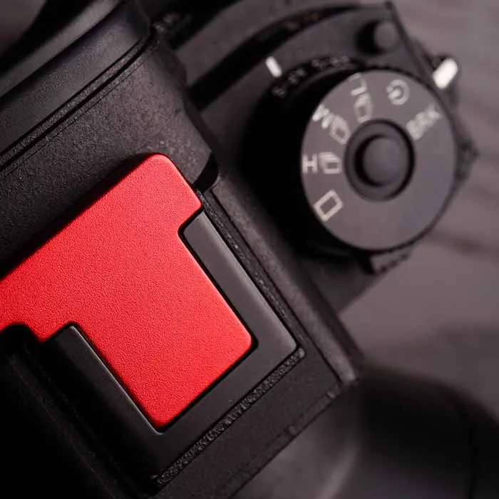 Polegar vermelho resto tampa de sapato quente, tampa de sapato para Sony a9, A7m3, A7RIII, ILCE-7RM3, A7R, MKIII