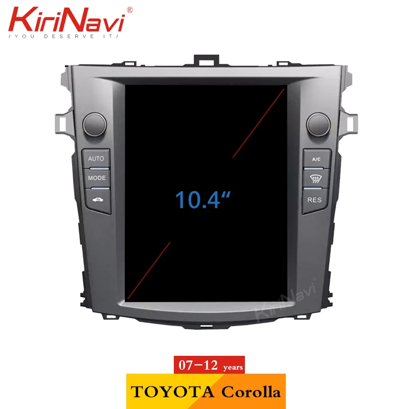 KiriNavi Vertical Screen Tesla Style 10.4