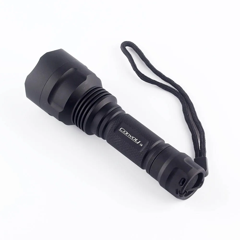 Convoy C8 Flashlight with Cree XML2 Lanterna LED 18650 High Powerful Torch Flash Light Camping Hiking Linterna Work Latarka