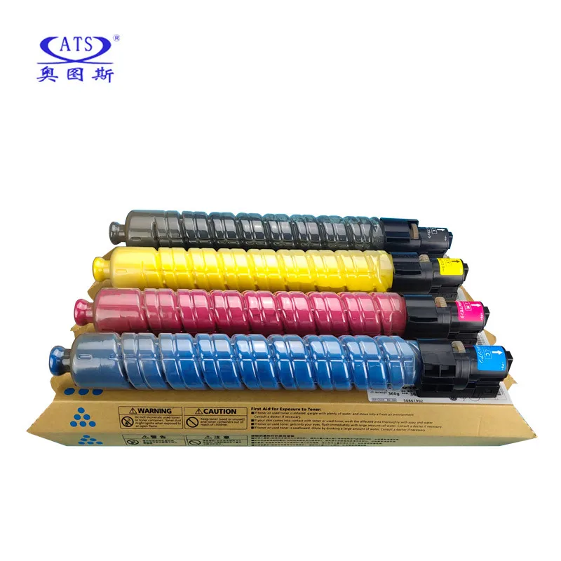 4PCS/Set TN BK450g CMY360g Color Toner Cartridge For Ricoh MPC 3001 3501 C3001 C3501 MPC3001 MPC3501 Compatible Toner Powder