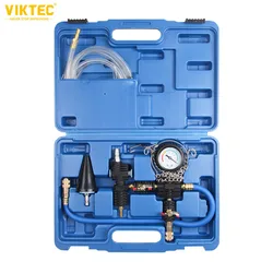 Cooling System Vacuum Purge Radiator Coolant Refill Kit Automotive Water Tank Pneumatic Vacuum Antifreeze Change Filler VT01371