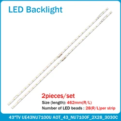 28 LED Strip For Samsung 43 