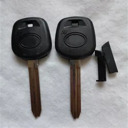 DAKATU Blank Transponder Key Shell For Toyota RAV4 PRADO COROLLA Camry Reiz Highlander Yaris Corolla TOY43 Blade