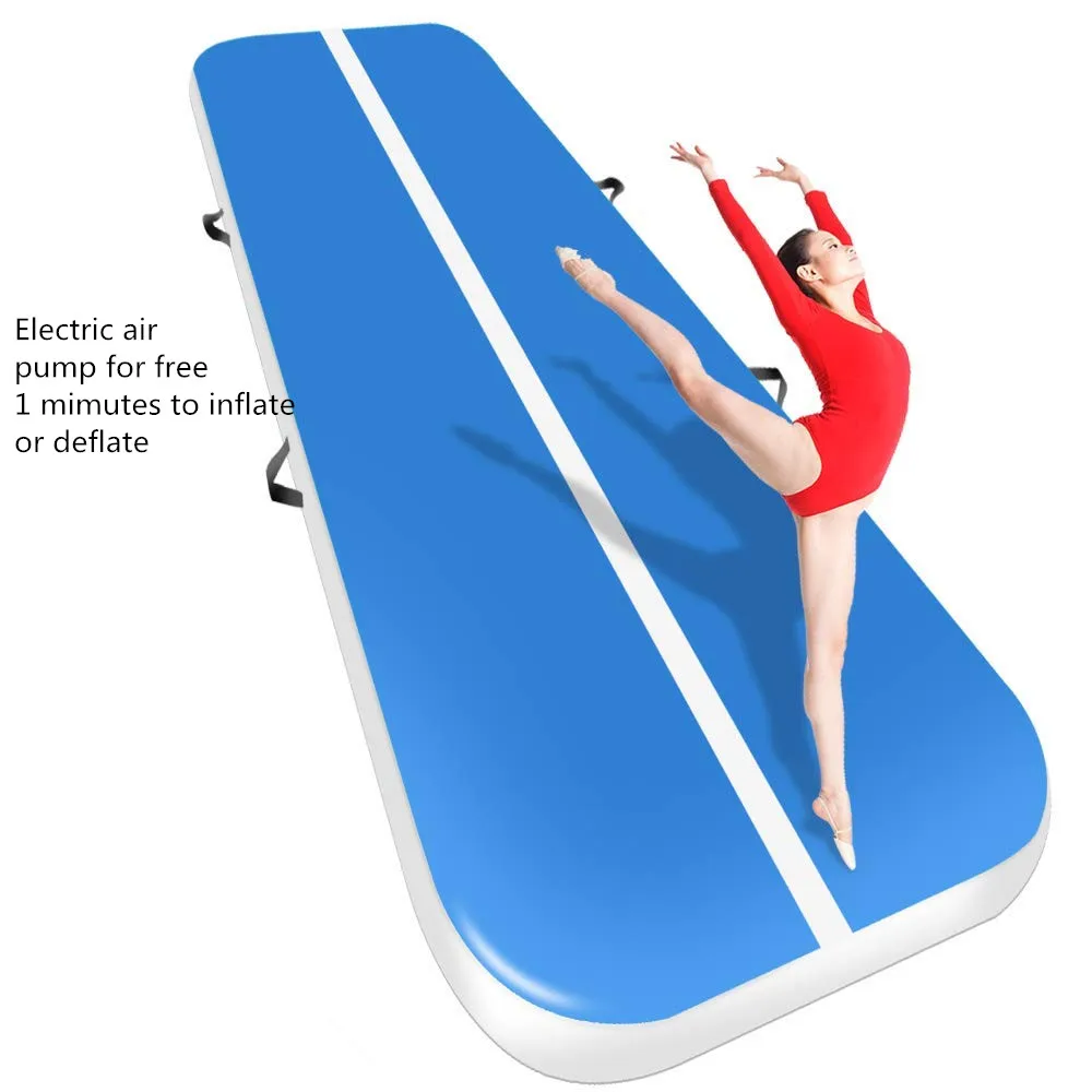 3m4m5m gimnasia pista de aire inflable estera de caída gimnasio AirTrack para la venta