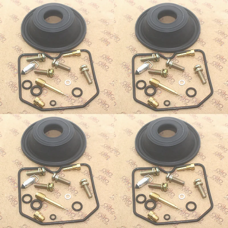 carburetor repair kit for GPZ ZX 400 R GPZ400R ZX400 GPZ400 floating needle gasket air screw piston diaphragm