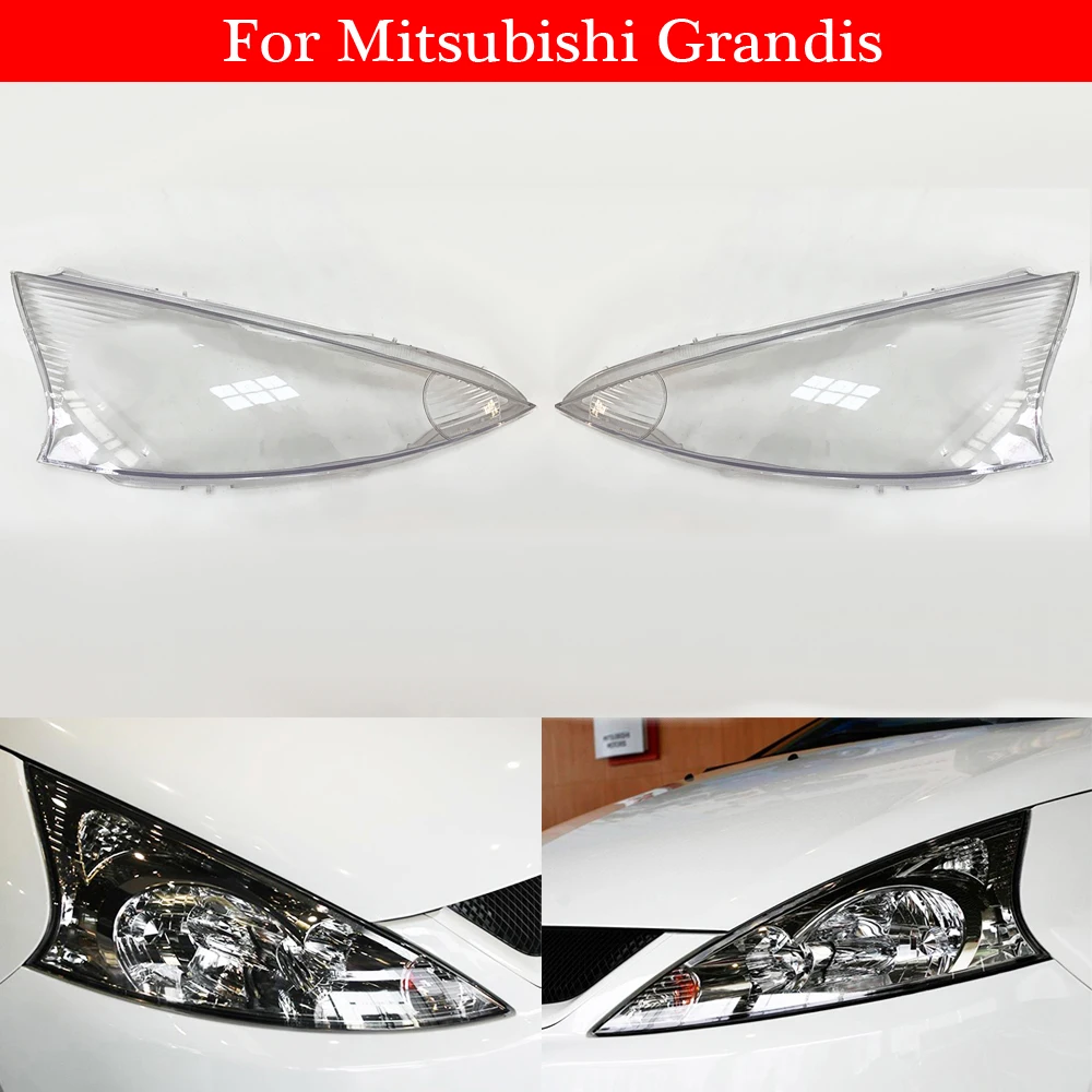 

Car Headlamp Lens For Mitsubishi Grandis Car Headlight Replace Front Auto Shell Cover