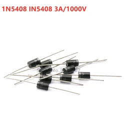 20PCS/LOT IN5408 1N5408 3A 1000V DO-27 Rectifier Diode New