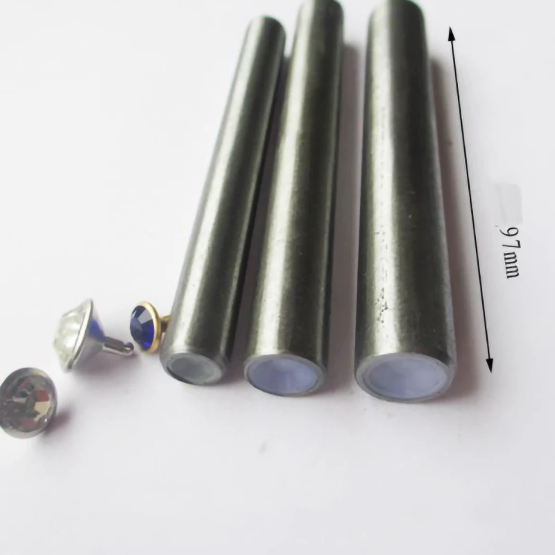 Soft Rubber Rhinestone Inlay Rivets Cap Stud Protect Installation Tool Set Suitable For Diameter 6mm To 11.5mm Rhinestone Rivets