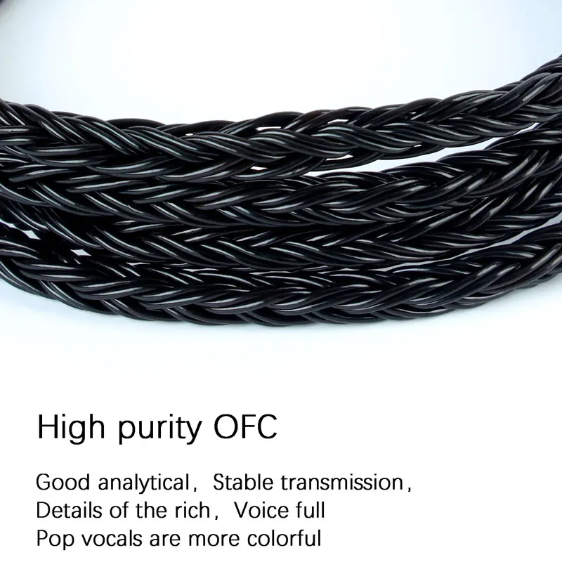 Jcally JC16S 16 Aandelen 480 Cores Upgrade Kabel Hifi Oortelefoon Upgrade Kabel Voor Shure Mmcx Kz Edx Zsn ZS10 Pro tfz T2 BL03 Aria