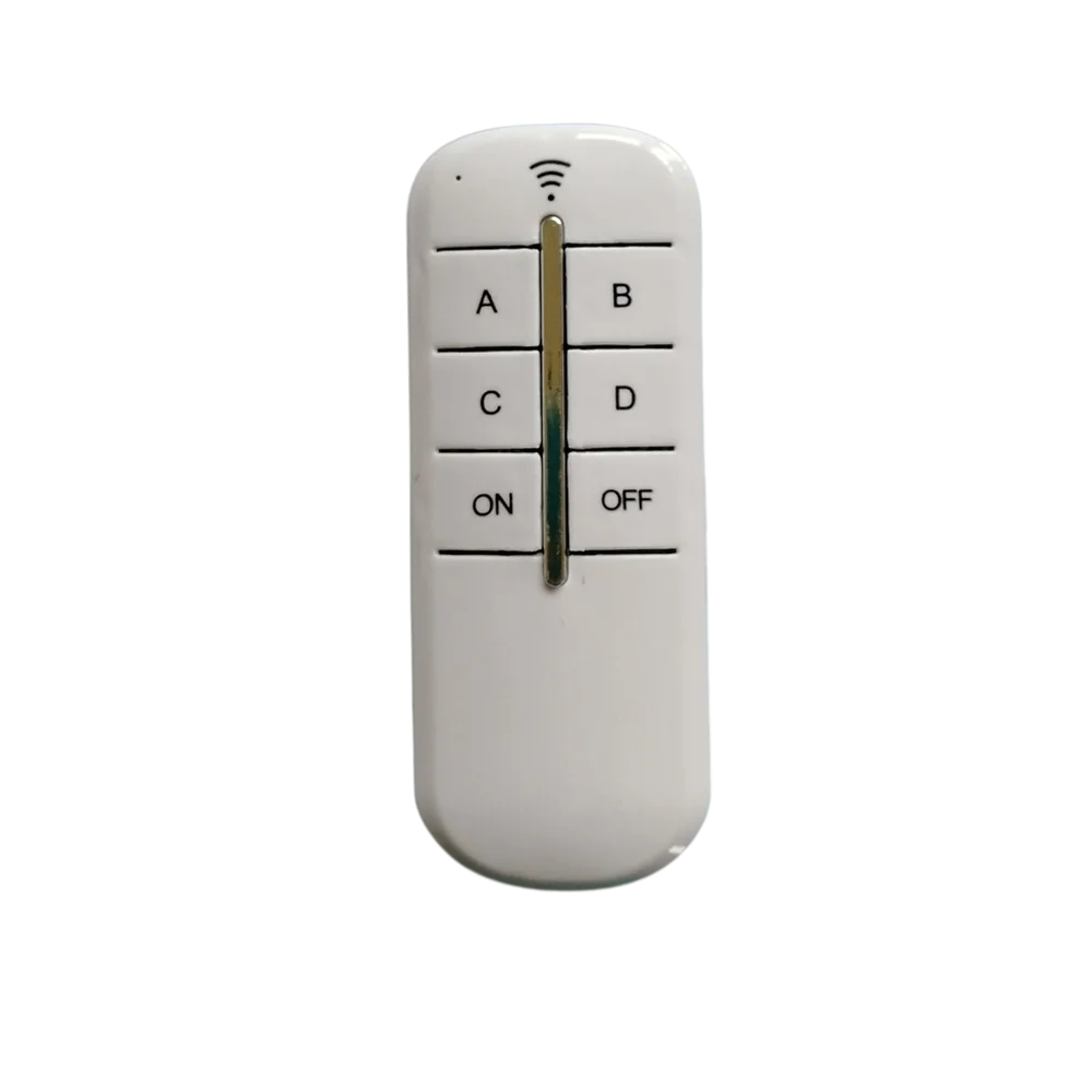 Interruttore a quattro vie con telecomando intelligente wireless manuale YJ-R4 per lampada a LED, 220 V, 30 m, certificato CE