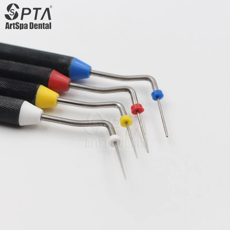 Gutta Percha Plugger Fill Instrument Dentist Material  Dentista Equipamento Tips 4PCS  Dental Root Canal Filler Endodontic