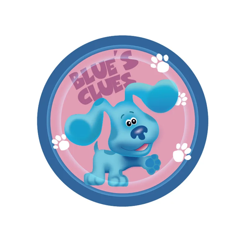 Blues Clues Theme Birthday Party Decoration Supplies Blue Spotted Dog Paper Cup Plate Napkins Baby Shower Balloons Kids Favors