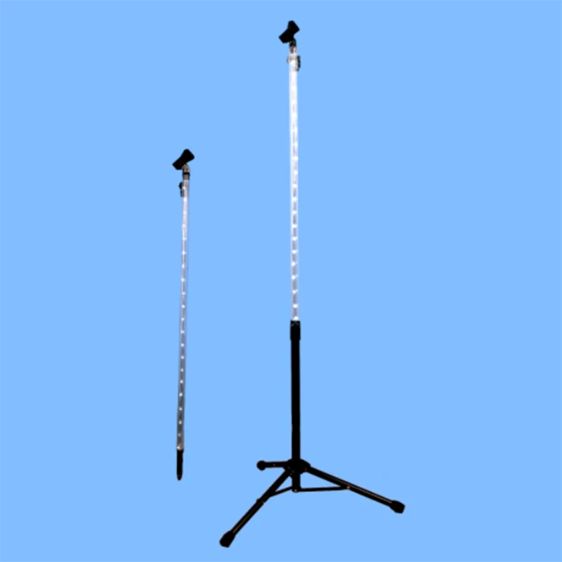 Support de microphone LED Shoous coloré, accessoires de scène de performance
