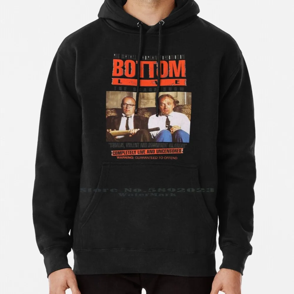 

Bottom Live Hoodie Sweater 6xl Cotton Bottom Rik Mayall Ade Edmondson Women Teenage Big Size Pullover Sweater 4xl 5xl 6xl