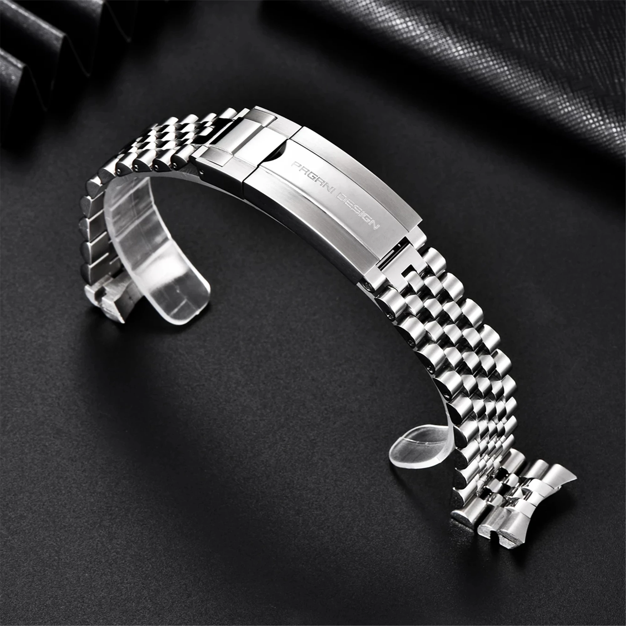 PAGANI DESIGN Original For PD1662, PD1651 Watch 316L Stainless Steel Band Strap Jubilee bracelet width 20MM, length 220MM