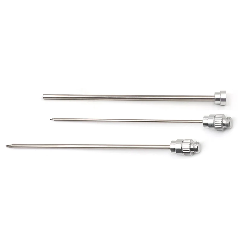 Livestock Veterinary Cattle Pig Trocar Needle Stainless Steel Veterinary Trocars Deflation Needle Cow Sheep Rumen Puncture