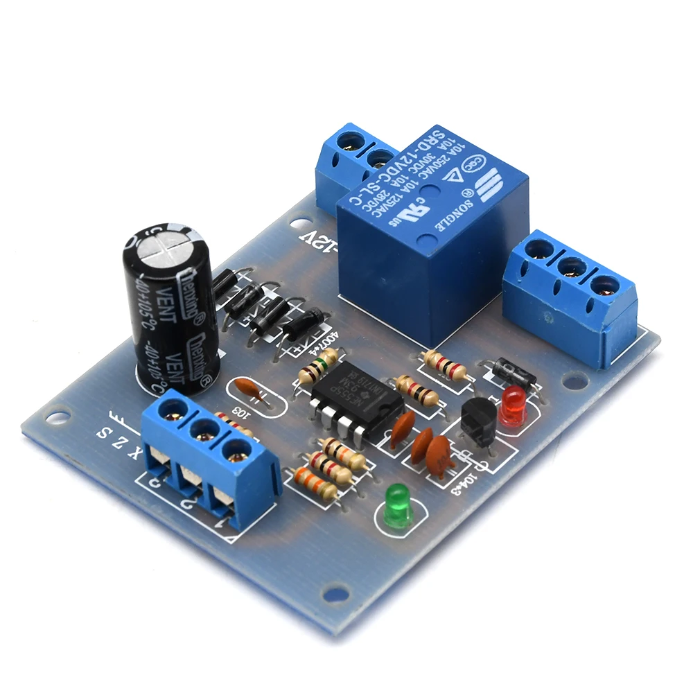 Imagem -03 - Sensor Controlador de Nível de Água Líquida Bombeamento Automático Drenagem Detecção de Nível de Água Controle de Bomba de Proteção contra Curto-circuito Sensor de Nivel de Agua Sensor de Fluxo de Água 9v12v