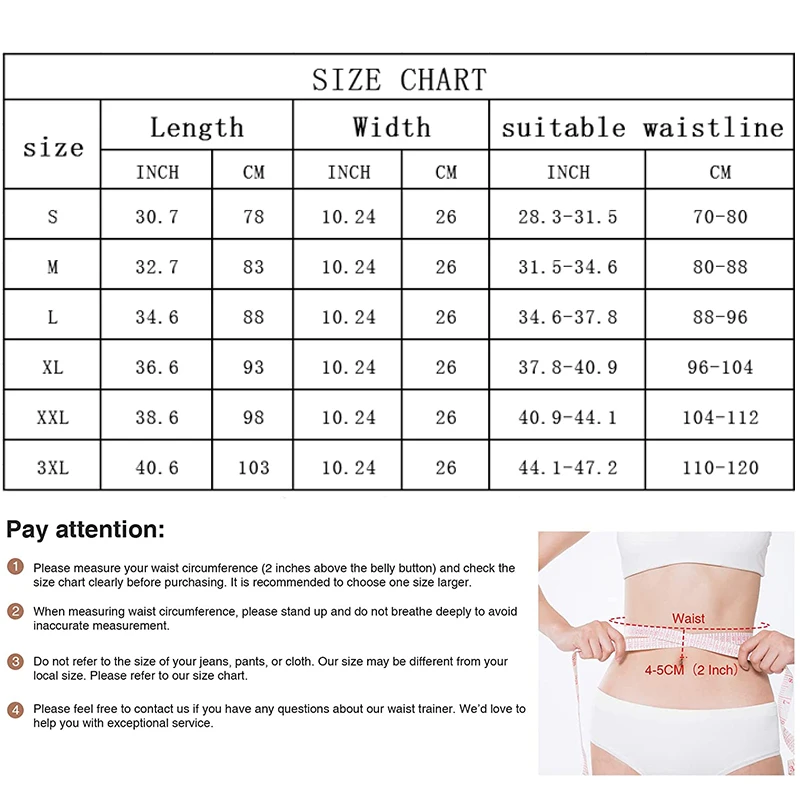 Faja de 3 Cinturones Women Compressive Sauna Waist Trainer Adjustable Tummy Reducing Belt Trimmer Back Supported Snatched Corset