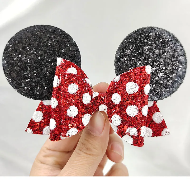 Princess Glitter Bow Sparkle Hair Clip for Women Girls Hairpin Children Kids Barrettes Hair Accessories