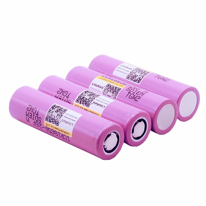 

300PCS New 100% Original Liitokala 18650 2600 mah battery ICR18650-26FM Li-ion 3.7V rechargeable Battery