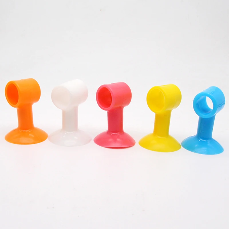 3pcs/lot Wall Anti-collision Window Door Stop with Sucker Silicone Thicken Protectors Guard Pads Durable Handle Bumper