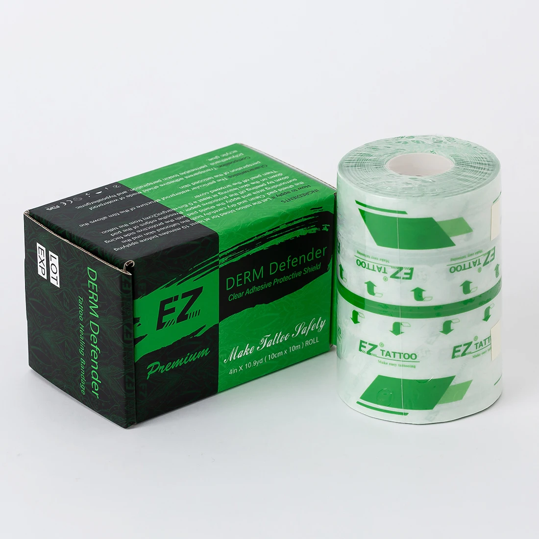 EZ Premium/Regular Derm Defender Tattoo Clear Adhesive Protective Shield Protective Tattoo Film Aftercare Tattoo Supply – Detail 12