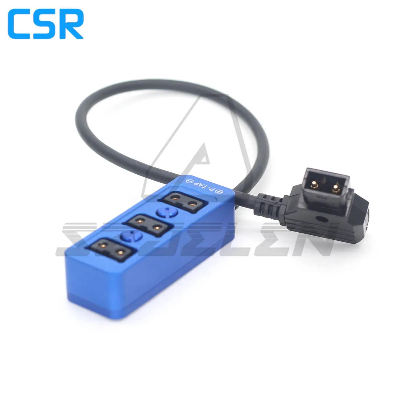 New D-Tap Male to 3-Port P-Tap Female Hub Adapter Splitter for ARRI/RED/SONY Camera Power Supply Distributor, fourway splitter