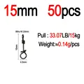 15 mm  50 piezas