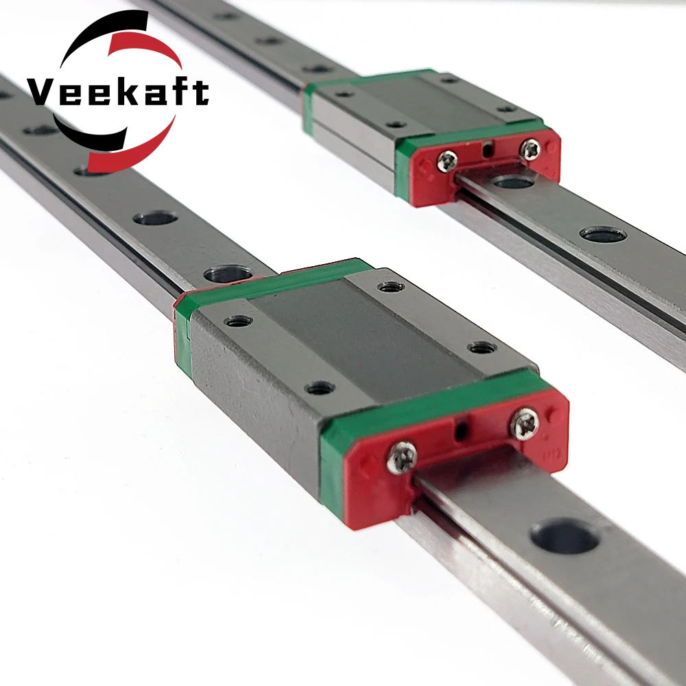 

Nickle Plated VORON 2.4 3D Printer 8pcs Linear Rail MGN9H Kit 250 300 350mm Build High Quality Linear Rails 300mm 350mm 400mm