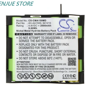 Pin CS cho Compex MI Sport/Performance/Enegy/Elite/Edge US, Vitality, Vitality, Flug SP 1.0/2.0/3.0/4.0, Physio 5, Theta 400/500/600 10 Pin bán hàng chính Compex Energy - №3