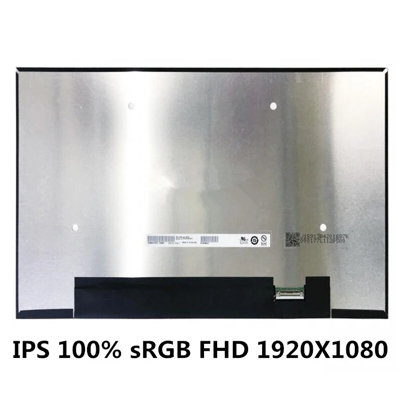 

13.3" FHD 1920X1080 Laptop Lcd Screen Replacement Display B133HAN05.C B133HAN05.F EDP 30 PINS IPS 100% sRGB