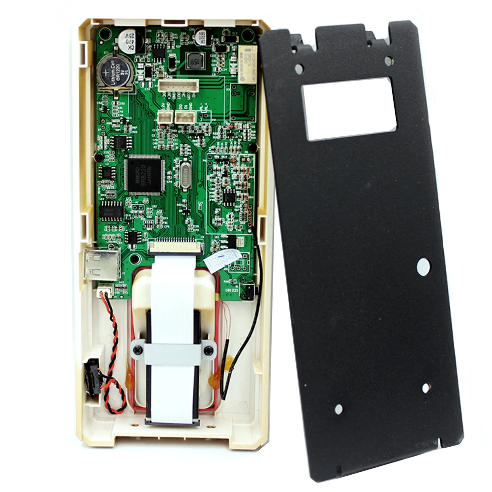 بصمة البيومترية 125 كيلو هرتز تتفاعل وقت الحضور التحكم في الوصول لوحة المفاتيح الإلكترونية USB الوقت ساعة مسجل آلة الحضور