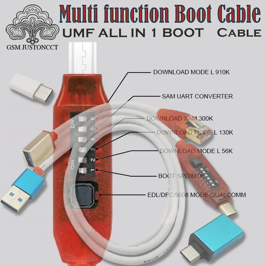 Imagem -06 - Bota Multifuncional para Huawei Nck Pro Box Suporte Umt Umf Todos os Cabos de Inicialização Edição 2023 em 1