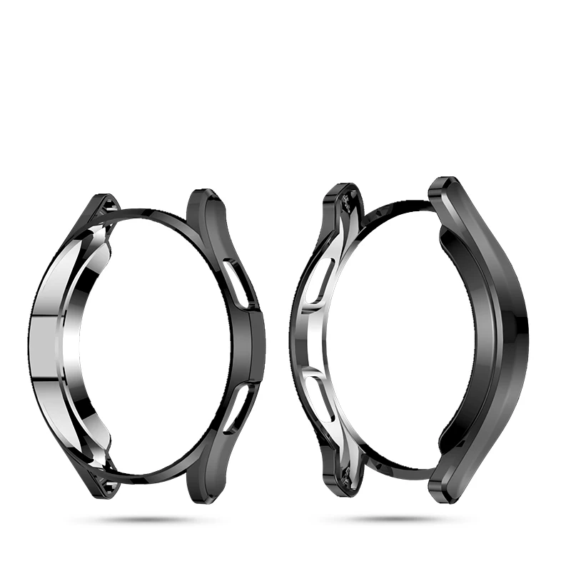 شاشة واقية مشاهدة الحال بالنسبة لسامسونج غالاكسي ساعة 4 40 مللي متر 44 مللي متر/كلاسيكي 42 مللي متر 46 مللي متر غطاء حامي كامل للصدمات قذيفة بولي يوريثان