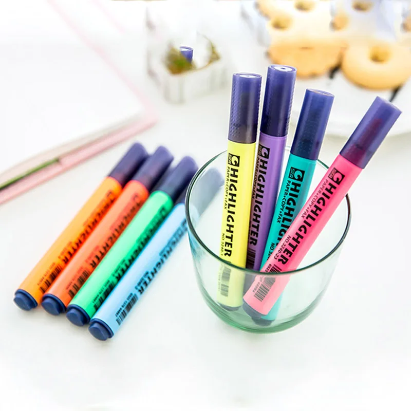 8 Color STA 3240 Single Head Marker Pen Head Pen Note Pen Emphasis Marker Marking Student Art Highlighter Pen