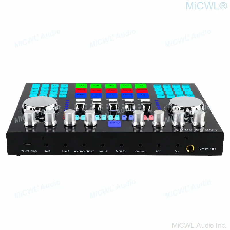 كمبيوتر محمول الهاتف الذكي الكبد كارت الصوت جهاز مزج الصوت ديباجة KSM105 القلب مكثف ميكروفون مجموعات