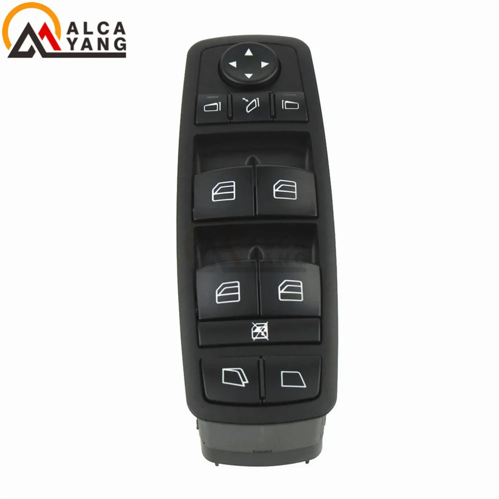 Black Left Window Mirror Switch Control Unit A2518300390 For Mercedes W164 W251 GL320 R320 R500 R63 GL450 GL550 2518300390